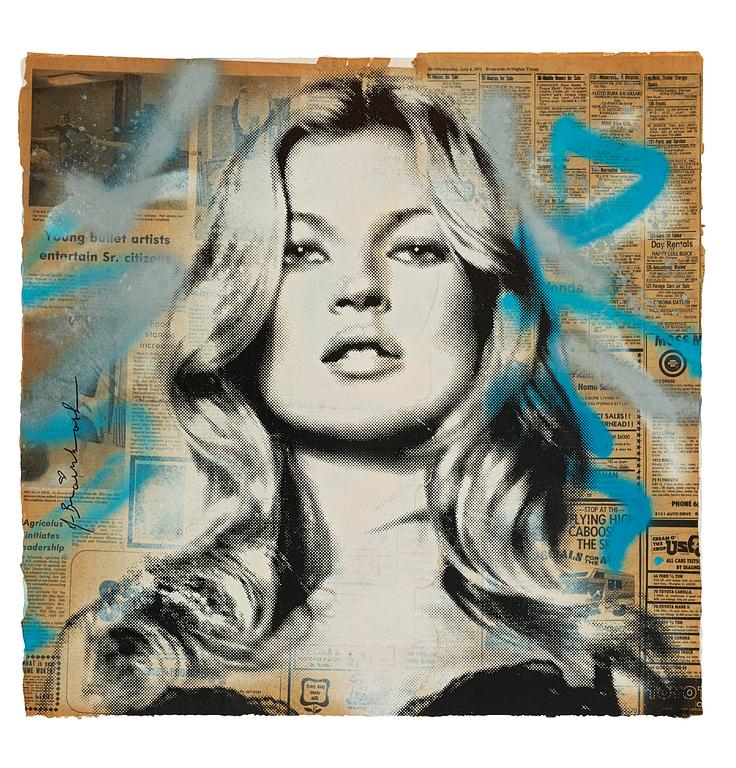 Mr Brainwash (Thierry Guetta), "Kate Moss".