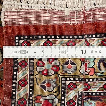 Matta, Isfahan, silke, ca 300 x 215 cm.