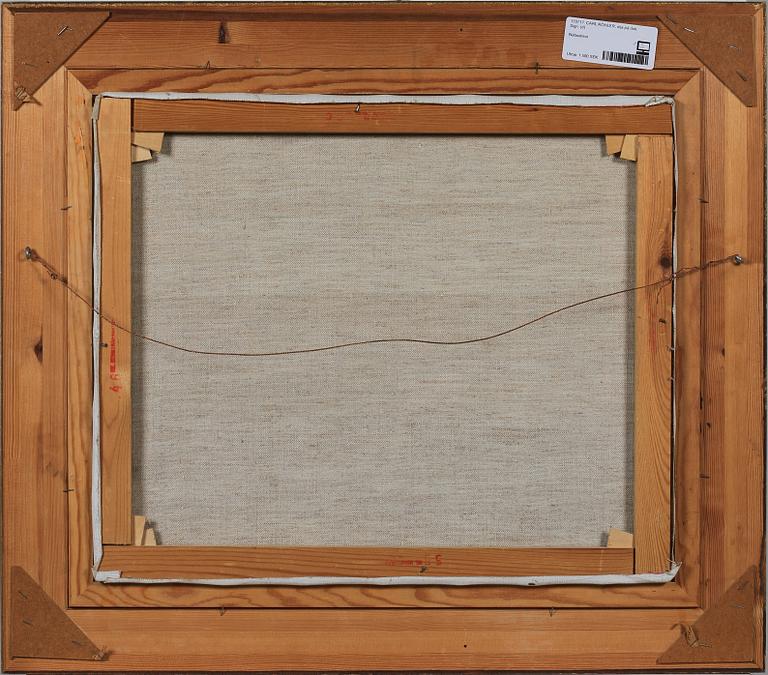 CARL KÖHLER, olja på duk. Sign.