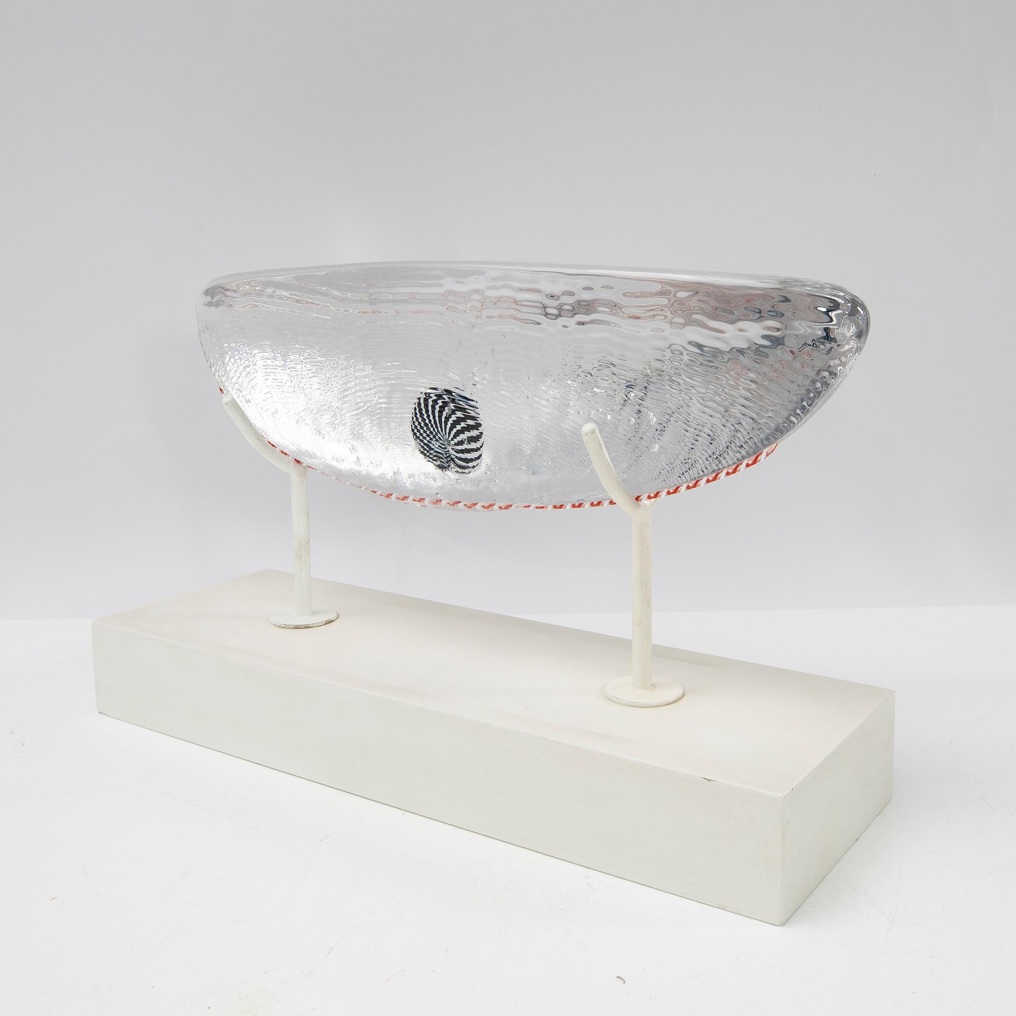 Bertil Vallien, sculpture, glass, Kosta Boda.