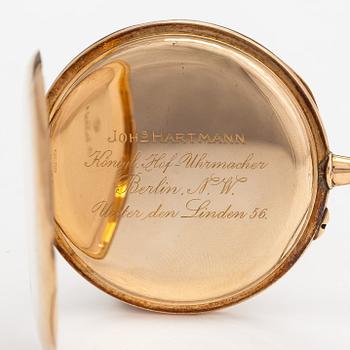 Johannes Hartmann, pocket watch, 50 mm.