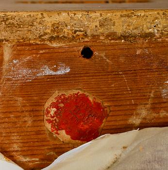 SPEGELLAMPETT, senempire, Örebro Hallstämpel, 1800-talets mitt.