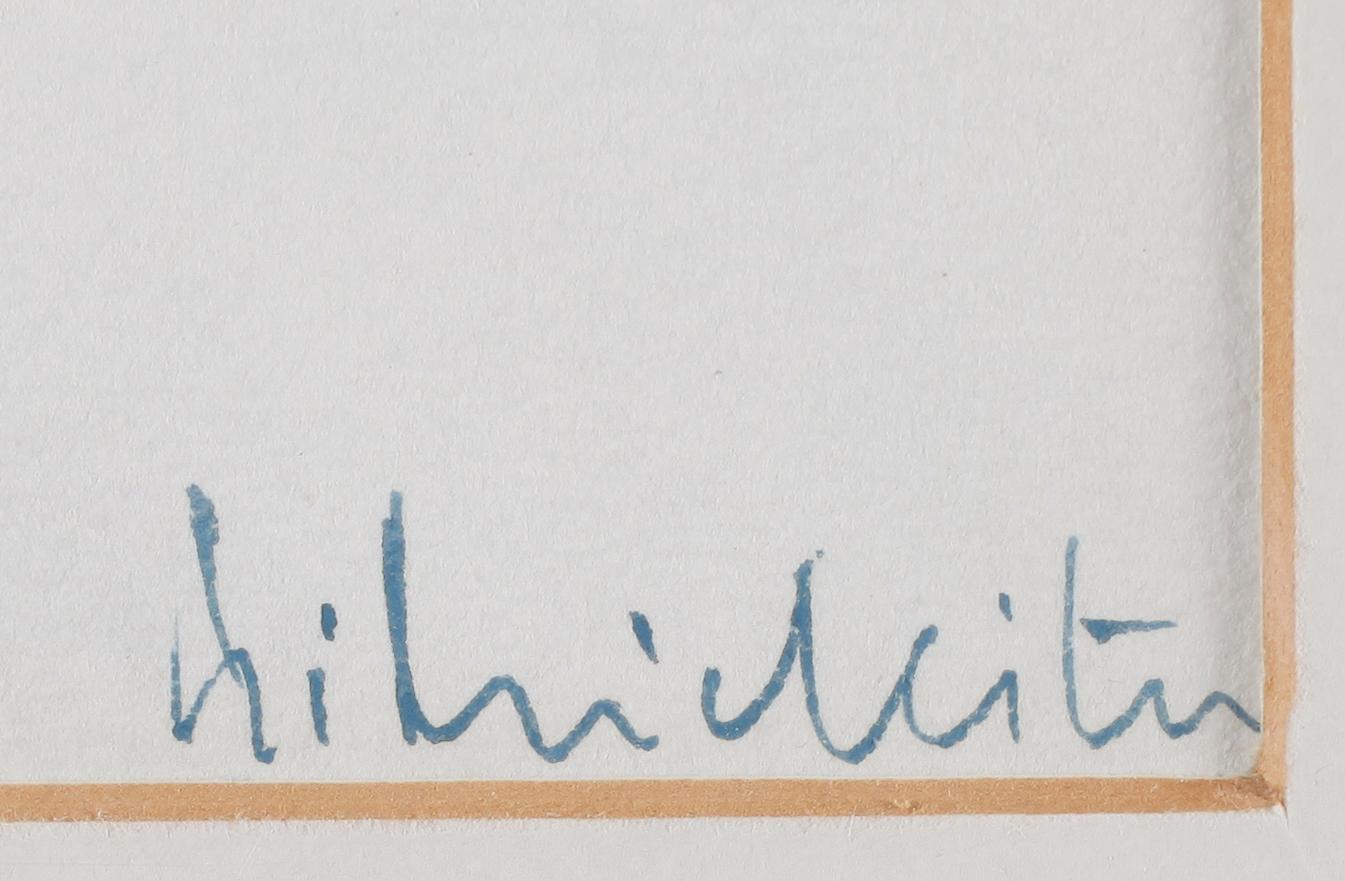 SILVIA LEITU, 2 st, akvarell, signerad.