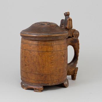 A TANKARD, Norway, 18th/19th century.