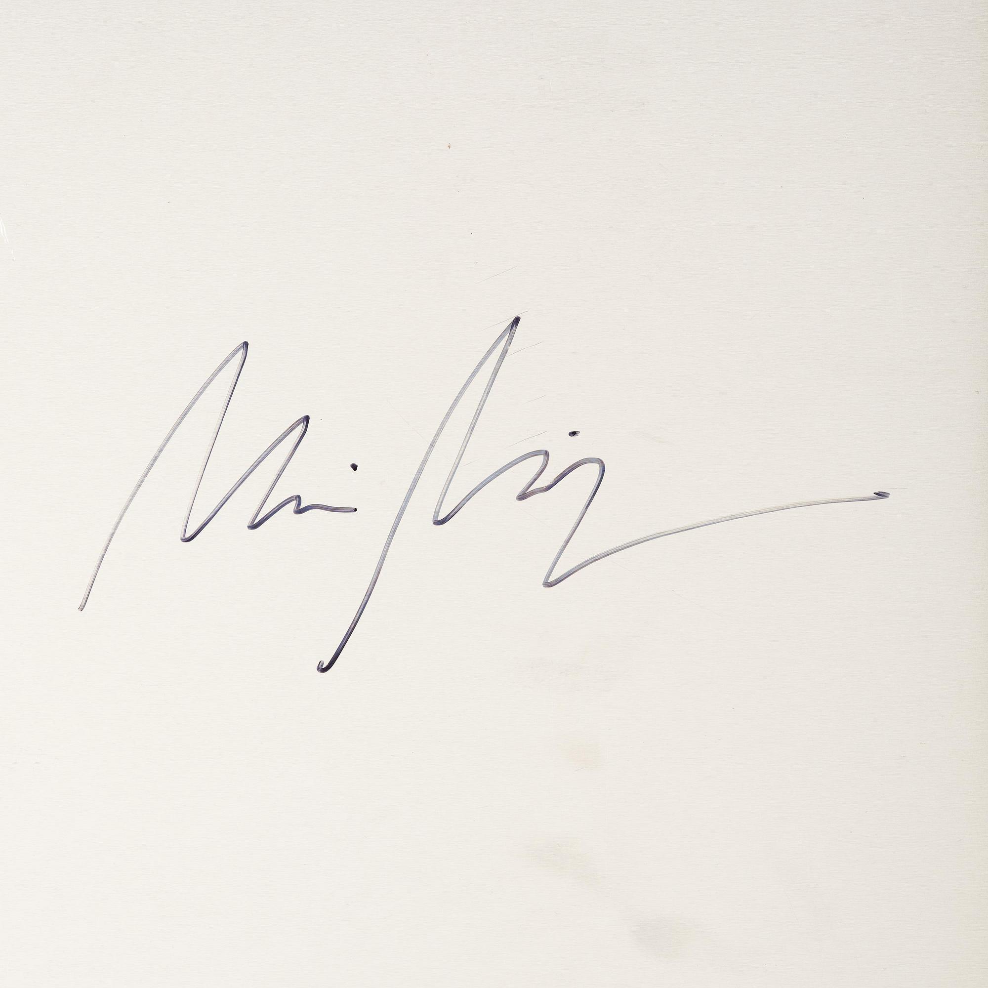 Maria Miesenberger, "Utan titel (Männen i gungan)", 1996.