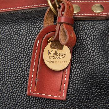 MULBERRY, WEEKENDVÄSKA, 1980-tal.