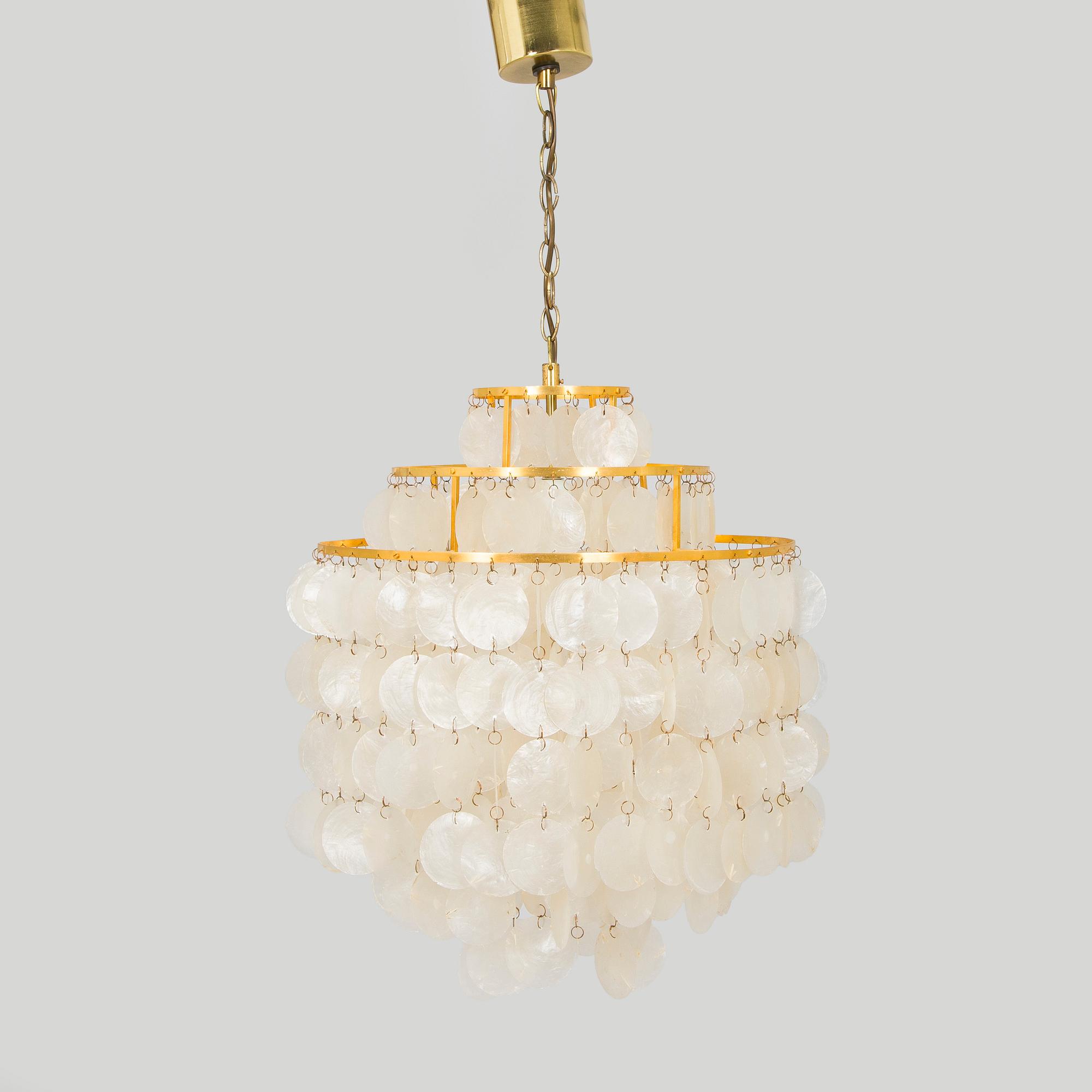 Ceiling lamp, 1960s.