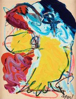 Karel Appel, "L'heure".