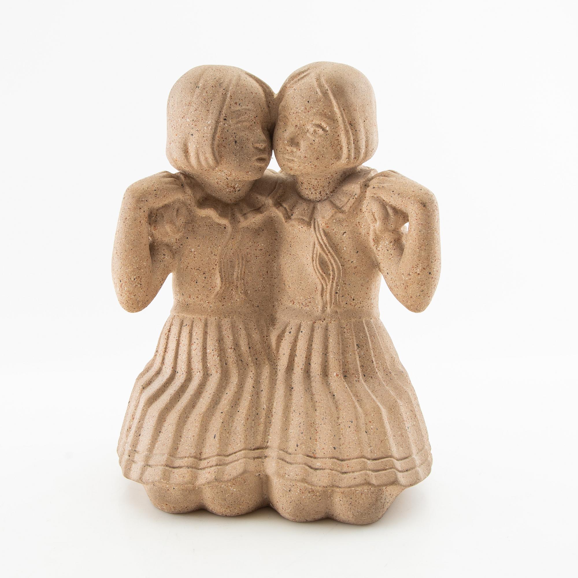 Just Andersen, Skulptur Två flickor.