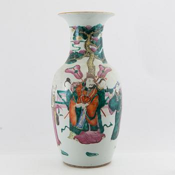 Floor vase China around 1900 porcelain.