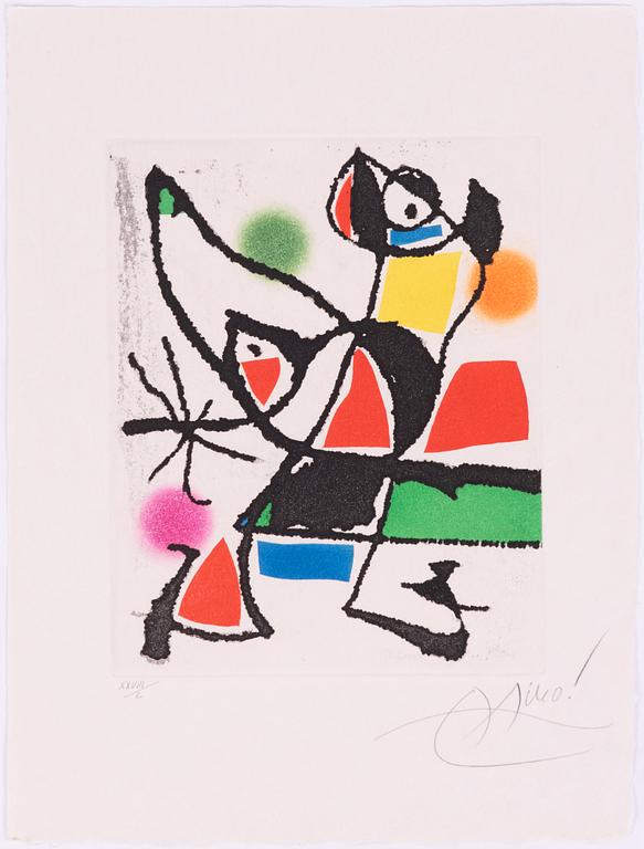 Joan Miró, ur "Le marteau sans maître".