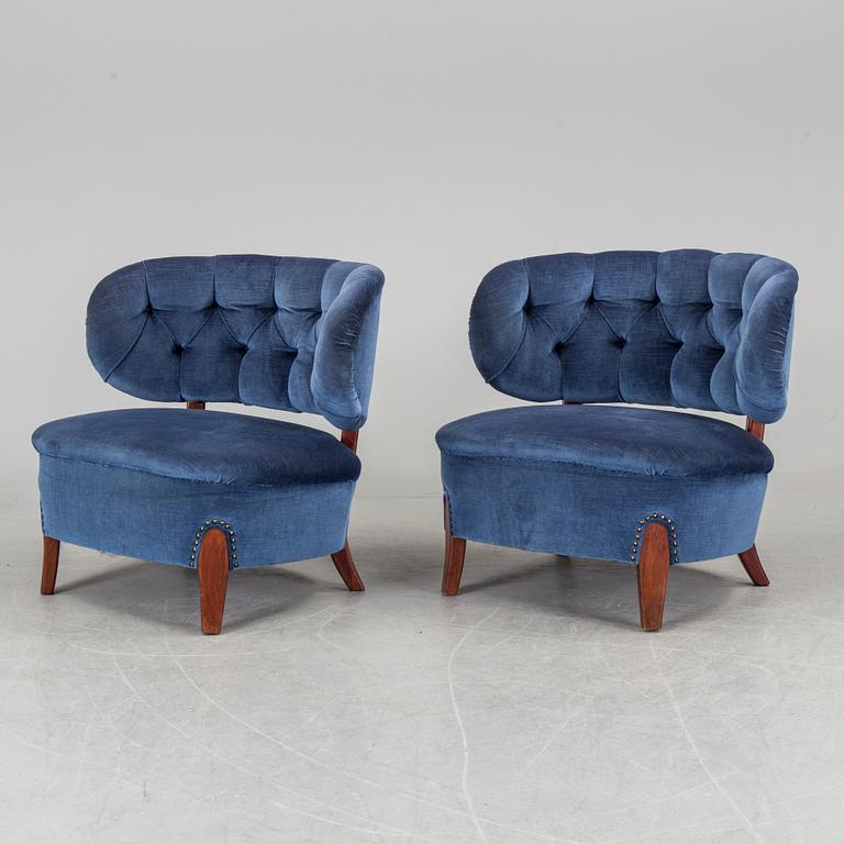 OTTO SCHULZ, fåtöljer, ett par 'Schulz', Jio Möbler.