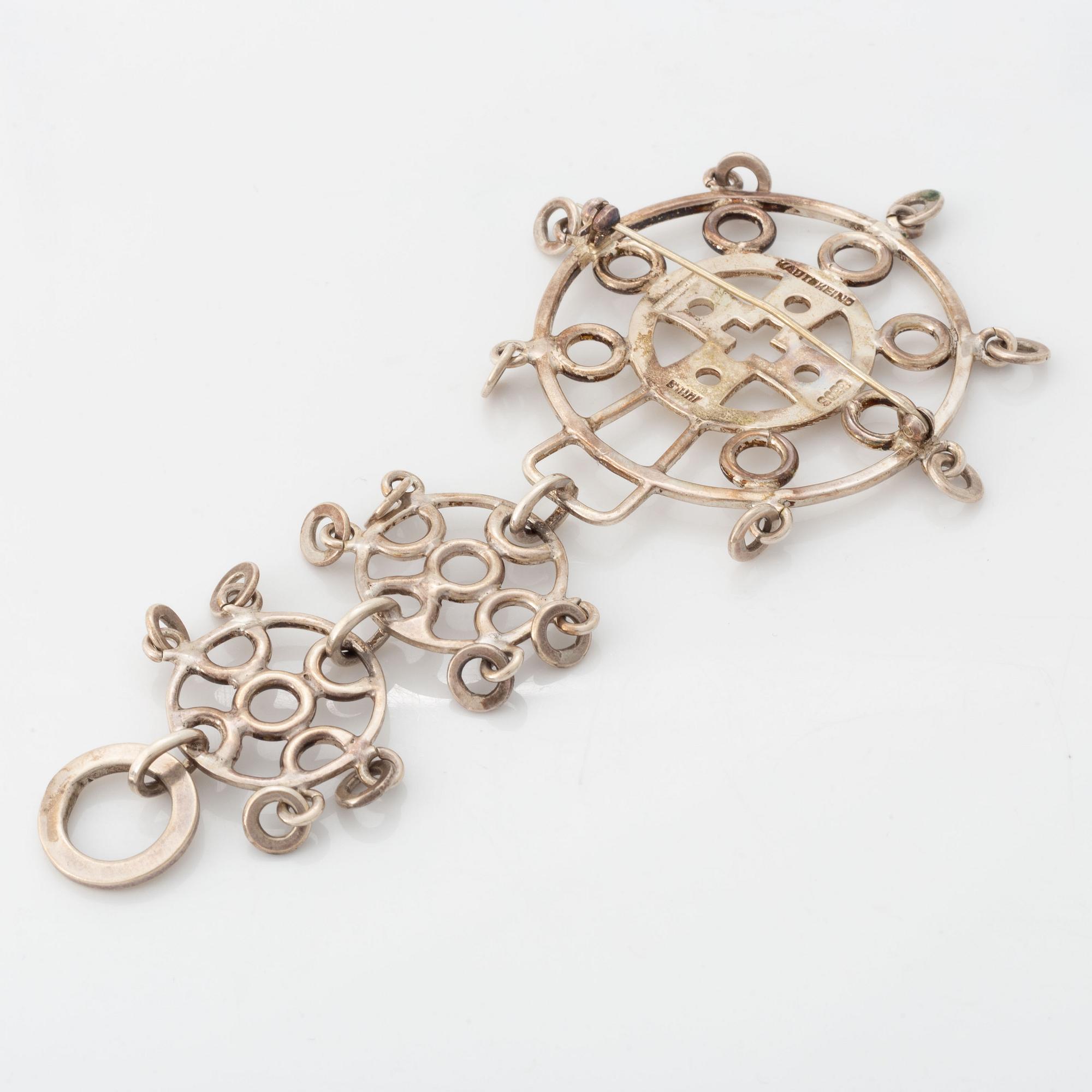 Juhls/Kautokeino silver brooch.