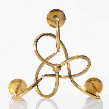 Josef Frank, a brass candelabrum, "The Friendship Knot", Svenskt Tenn.