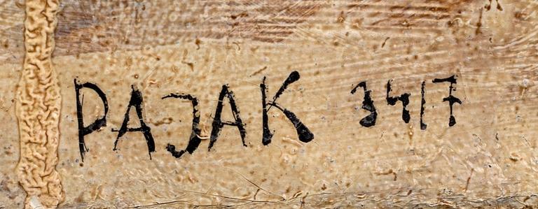 JACQUES PAJAK, a signed oil on canvas.