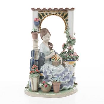 José Santaeulalia, figurine, "Andalusian spring", Lladró, Spain.