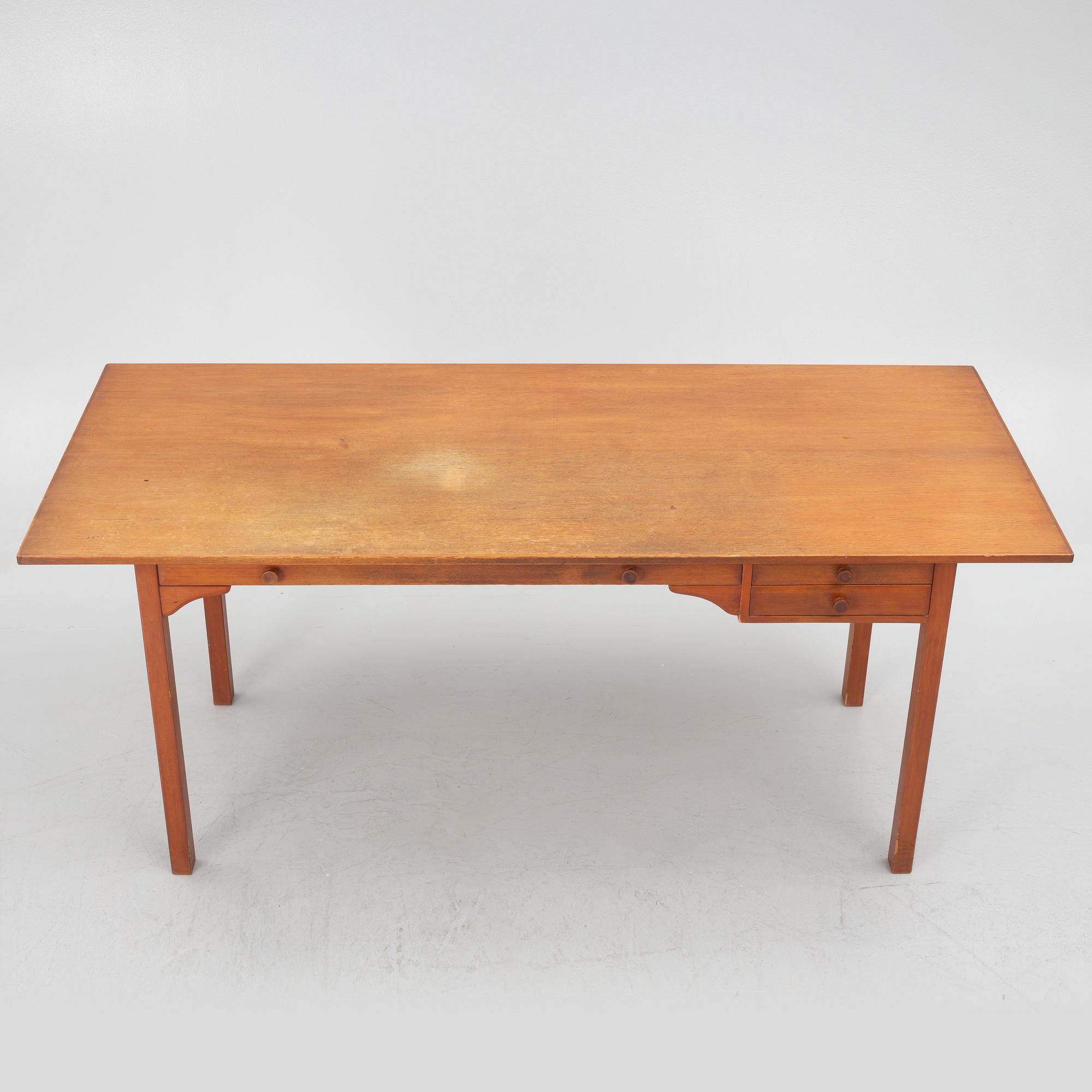 Carl Malmsten, a desk 'The Architect', designed 1951.
