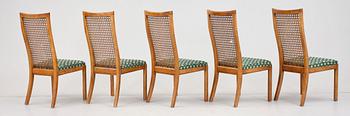 MATSALSGRUPP, 13 delar, art deco-stil, USA, 1978, märkt undertill.