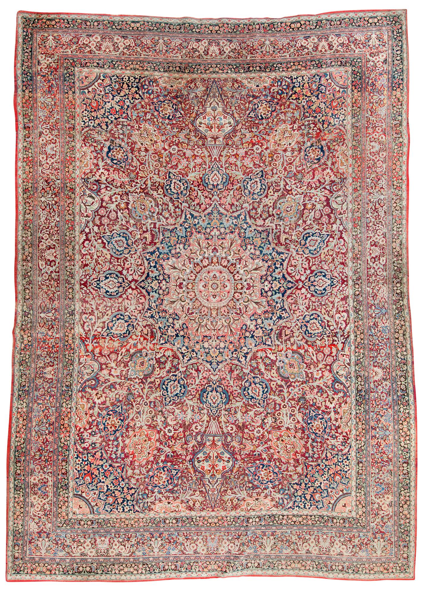 SEMI-ANTIQUE MASHAD. 500 x 358,5 cm.