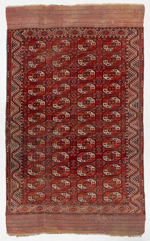 Rug, antique Kizil Ayak Turkmen, from around 1850-1880. approx. 353 x 214 cm.