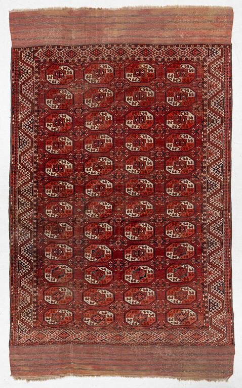 Rug, antique Tekke/Turkmen, from around 1850-1880. approx. 353 x 214 cm.