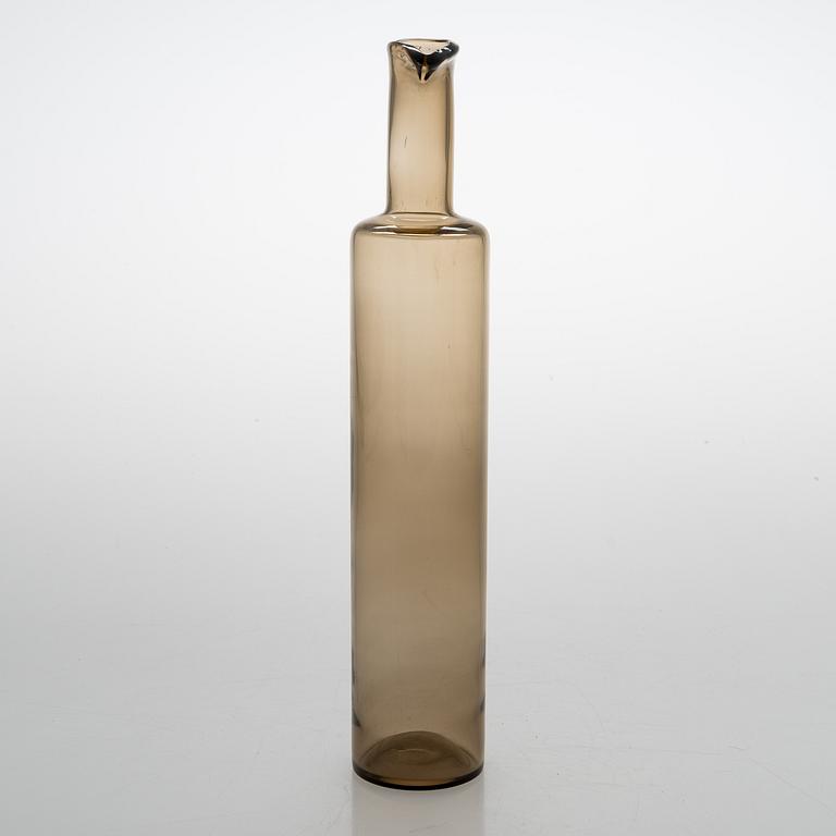 A BOTTLE by Nanny Still, signed Riihimäen Lasi oy Nanny Still.