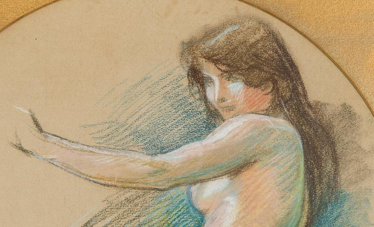 Albert Edelfelt, Nuori nainen.