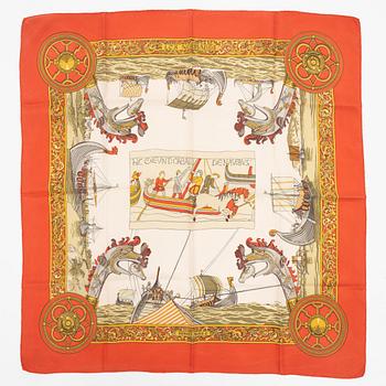 Hermès, scarf, "Les Normands".