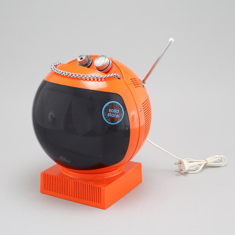 TV, "Videosphere Space helmet", JVC, 1970/80-tal.