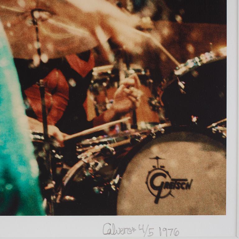 Torbjörn Calvero, Torbjörn Calvero, Mick Jagger fotografi signed and numbered 4/5.