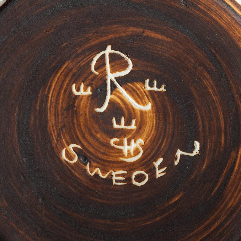 Carl-Harry Stålhane, two stoneware vases and a bowl. Rörstrand.