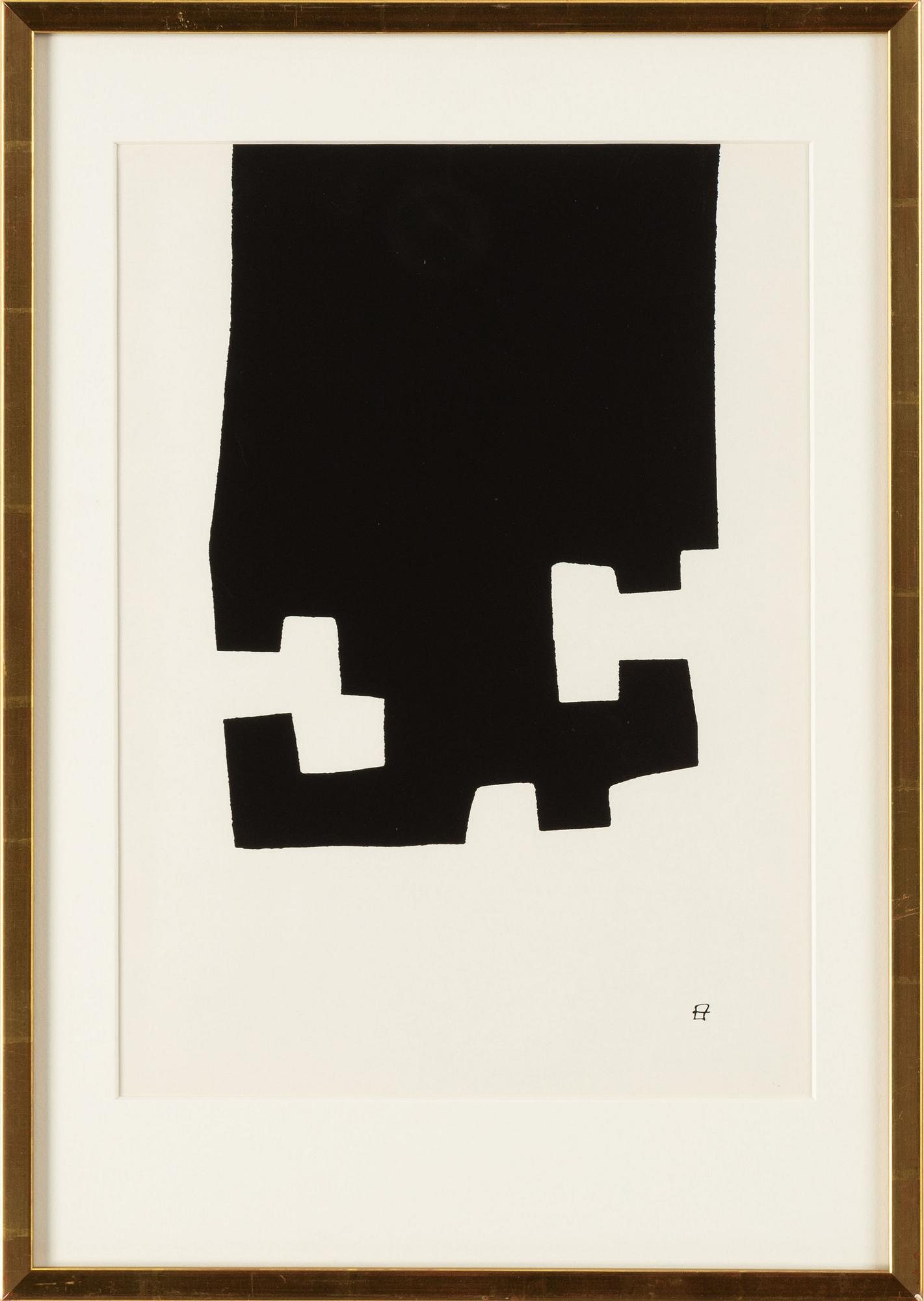 Eduardo Chillida, seigrafi, 1982, signerad i trycket.