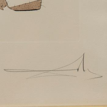 Salvador Dalí, From "Japanese Fairy Tales" 1974.