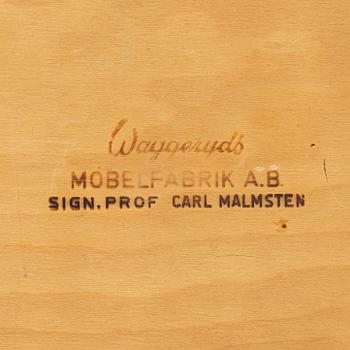 Carl Malmsten, Dining set, “Talavid”, dining table and 6 chairs, Waggeryds Möbelfabrik AB.
