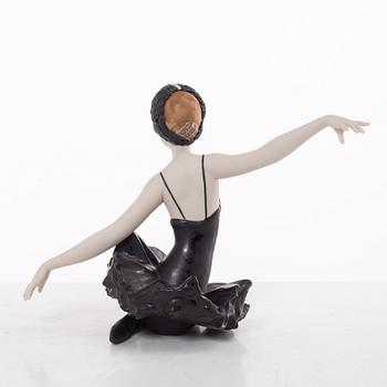 Lladró, figurines, 2 pcs, José Puché, "Dreams of Ballerina" and José Luís Alvarez, "Mysterious Ballerina", Spain.