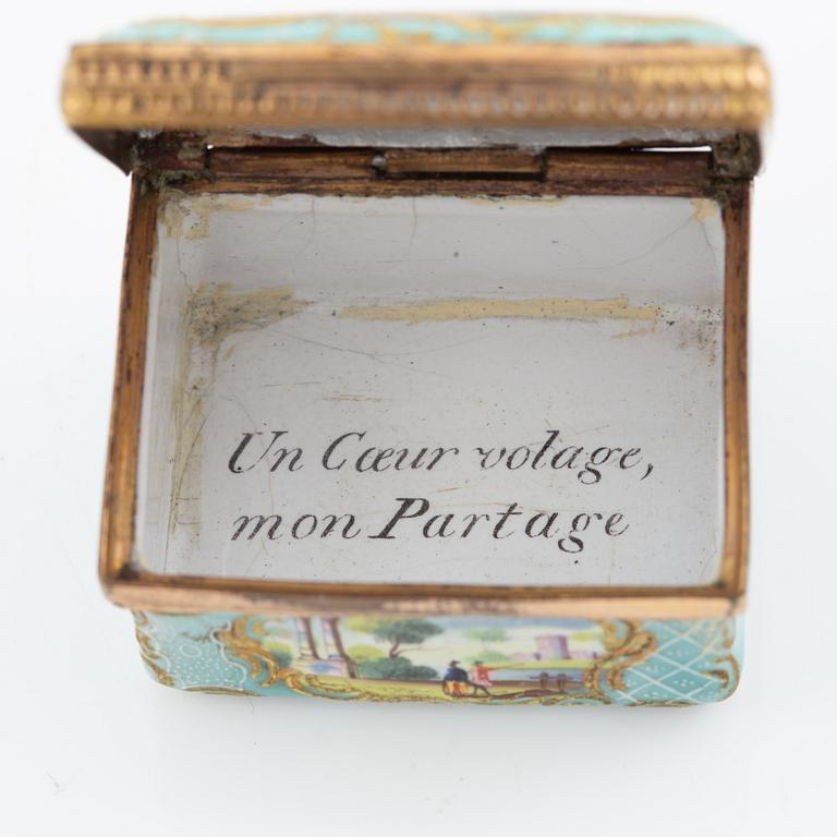 Dosa, Frankrike, 1700-talets mitt, Louis XV.