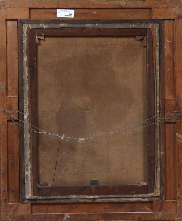 OKÄND KONSTNÄR, olja på duk, sign F. Lane, 1800-talets andra hälft.