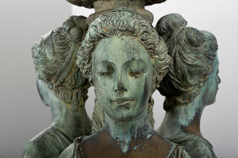 FONTÄN, brons, 1900-talets andra hälft.