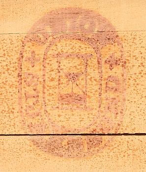 VÄGGUR, gustaviansk stil, CW Staflund, Stockholm, 1900-tal.