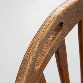 Chairs, a pair, "Hytte", Nordiska Kompaniet, 1940s.