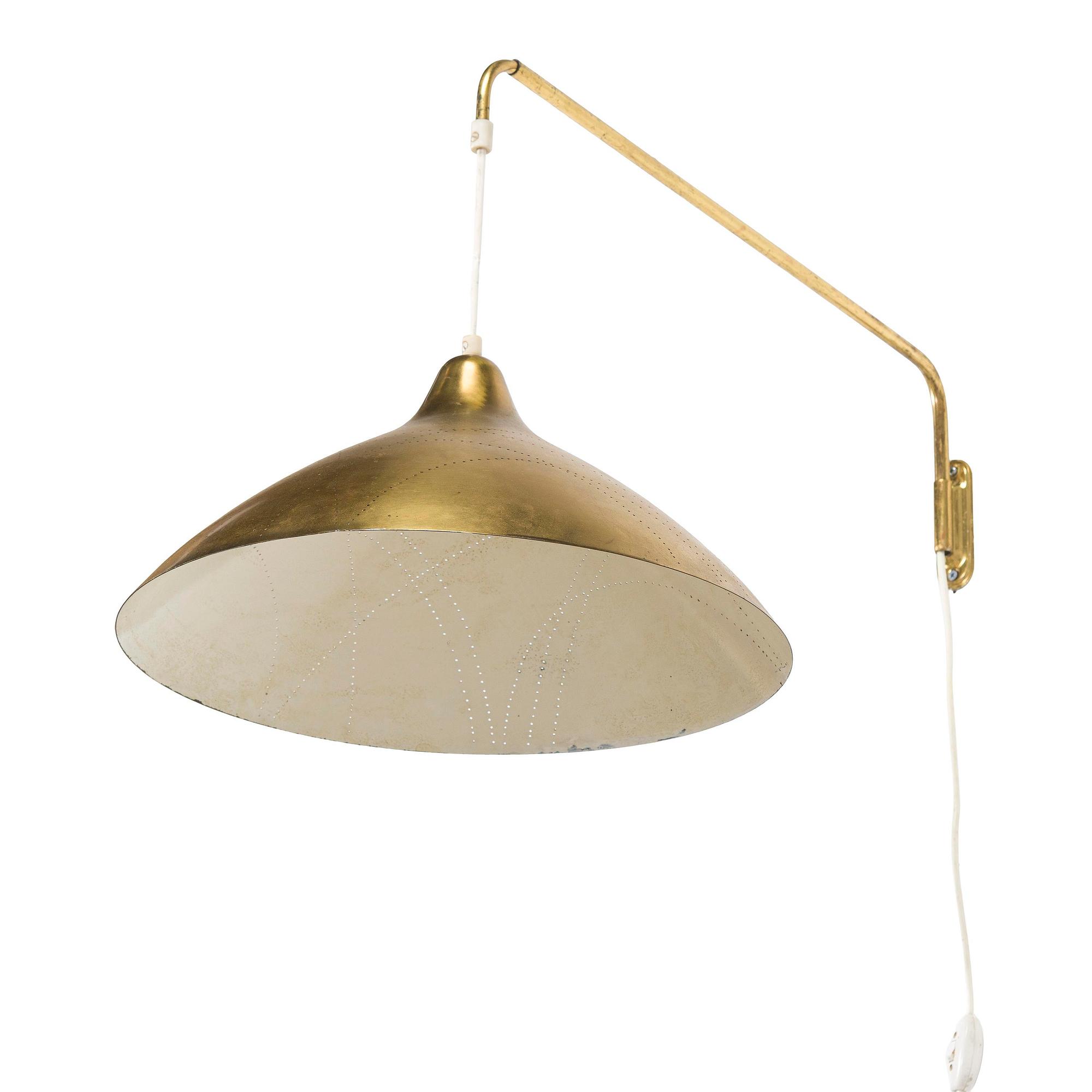 Lisa Johansson-Pape, vägglampa, Stockmann Orno 1900-talets mitt.