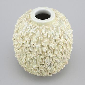 A stoneware vase, designed by Gunnar Nylund for Rörstrand.