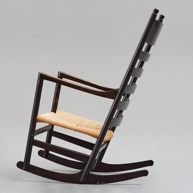 HANS J WEGNER, gungstol, "CH 45", Carl Hansen & Søn, Danmark, 1960-tal.