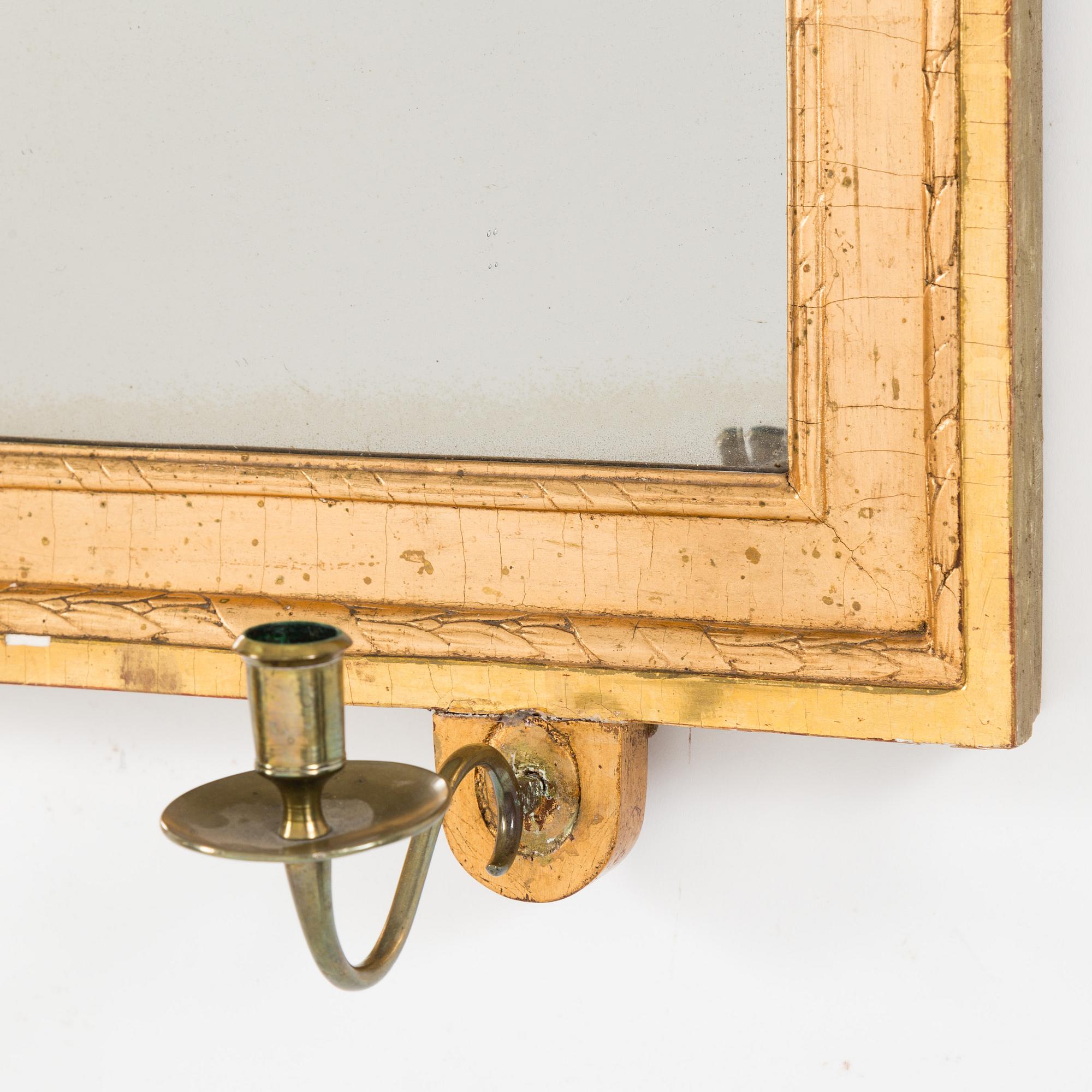 a gustavian wall sconce from around 1800.