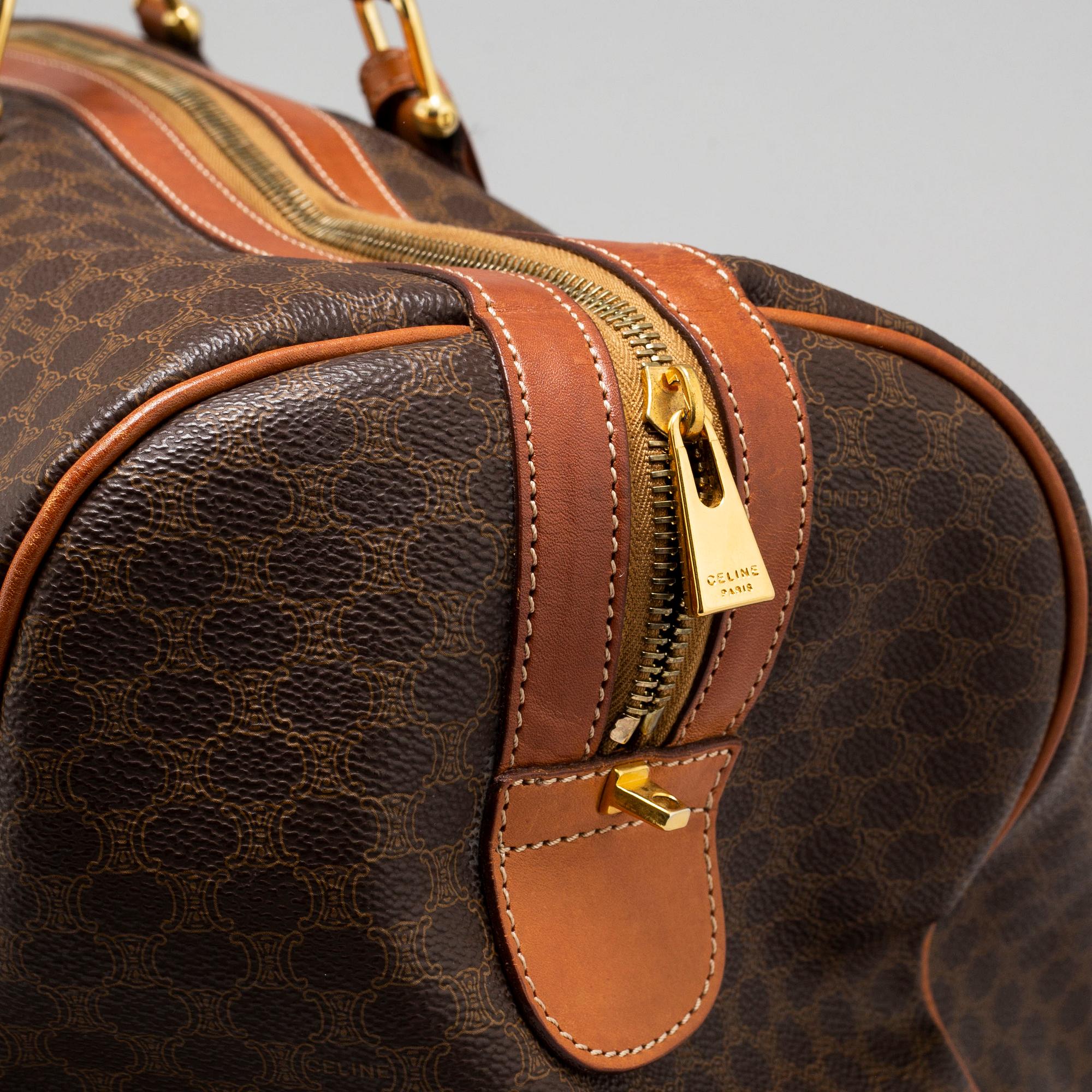 CÉLINE, väska, Macadam Duffle Bag.