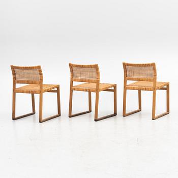 Børge Mogensen, a set of six model 'BM61' chairs, mid 20th Century.