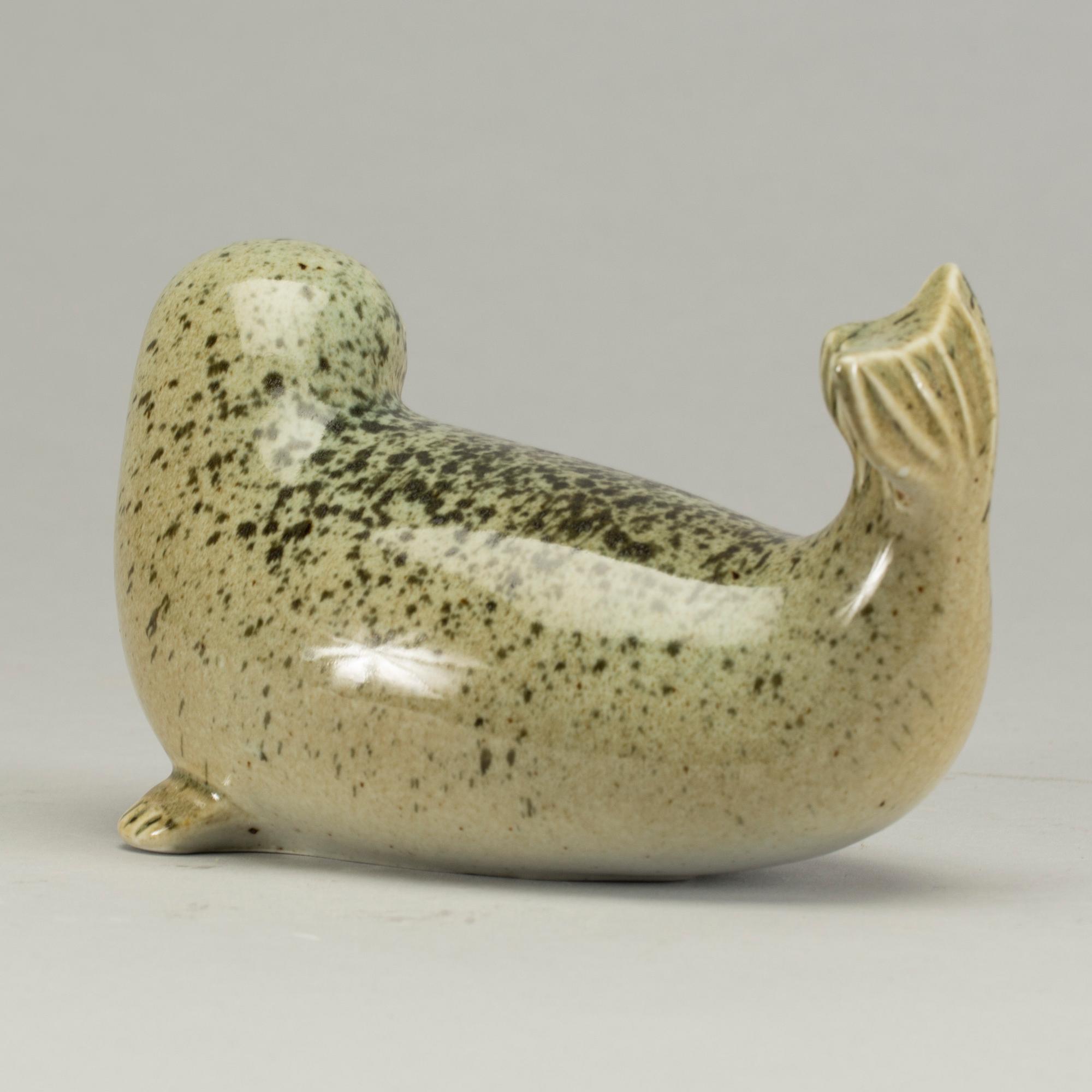 FIGURIN, stengods, Lisa Larson Gustavsberg för WWF.