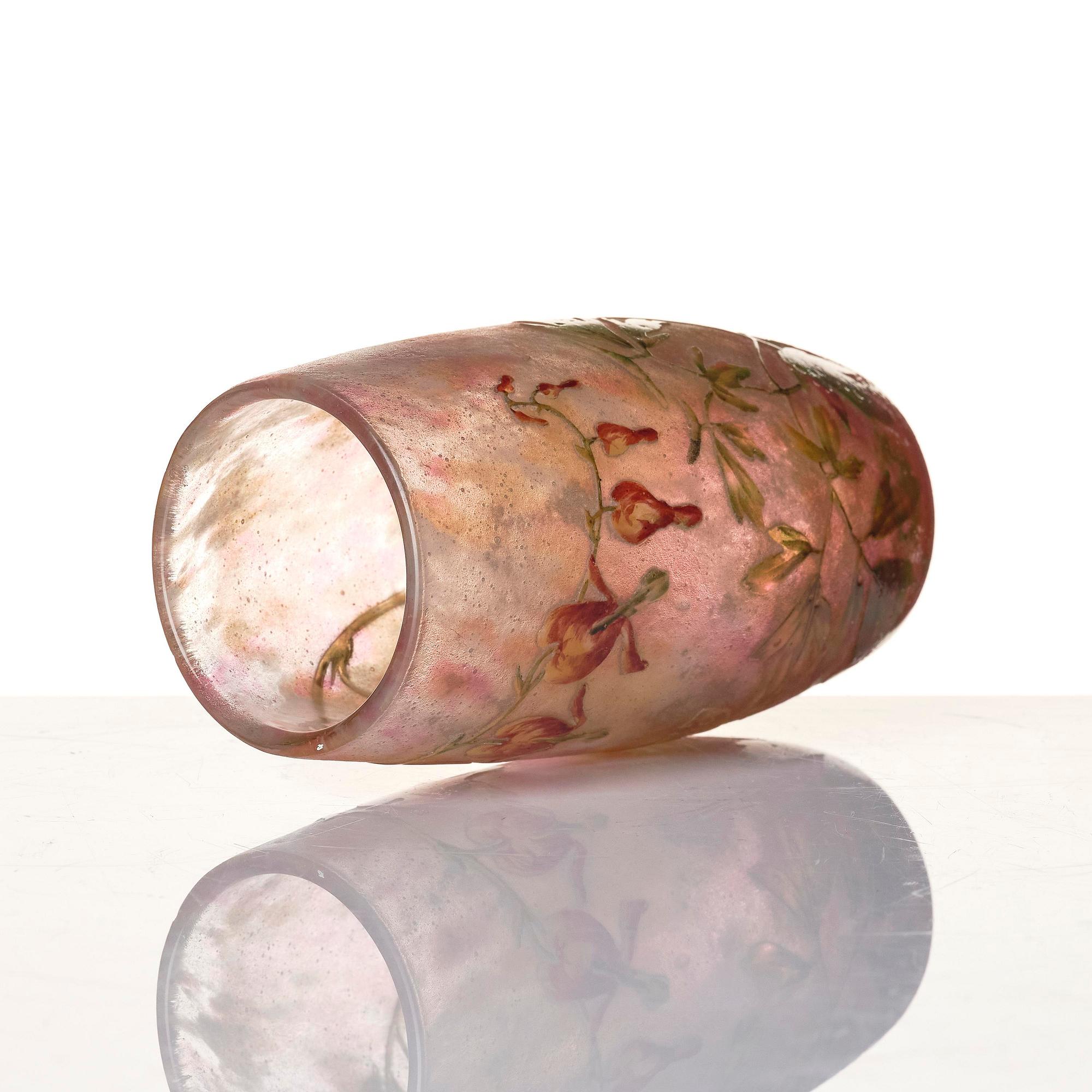 Daum Frères, an Art Nouveau cameo glass vase, Nancy, France, ca 1900.