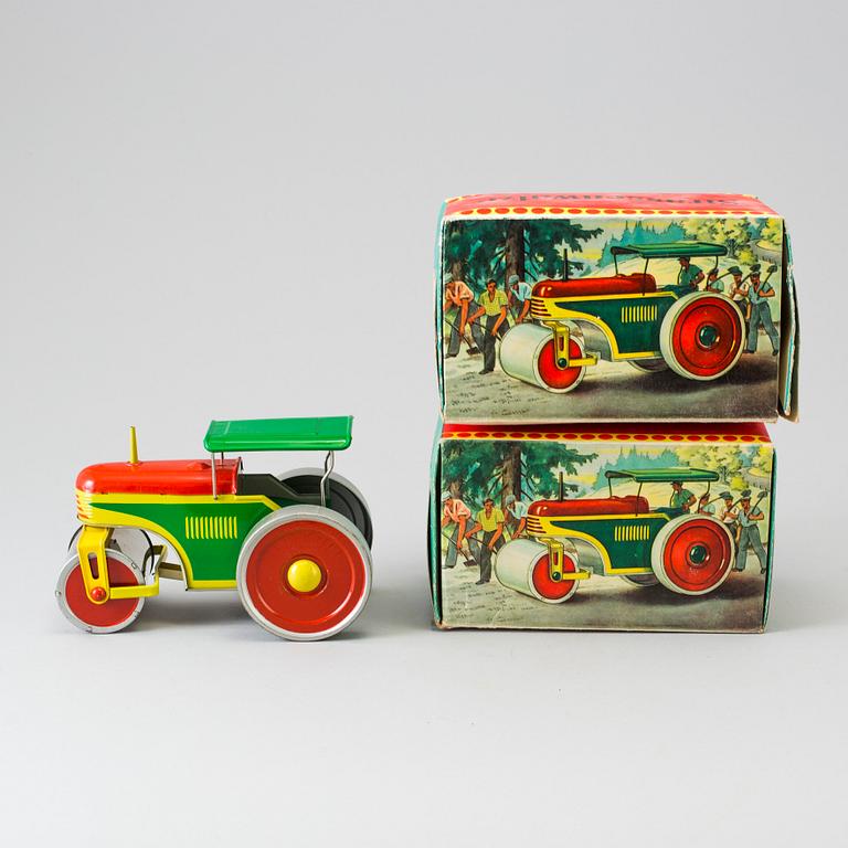 LEKSAKER, 4 stycken, Tyskland, 1950/60-tal.