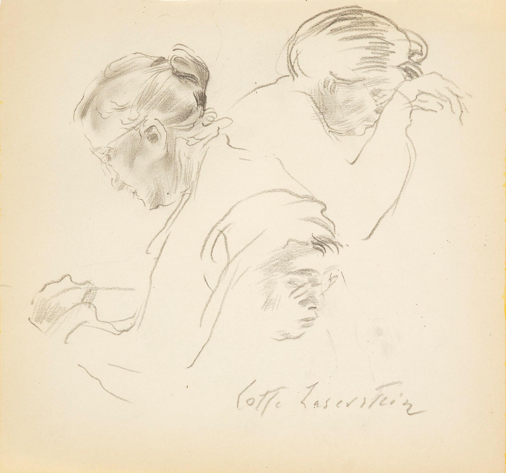 Lotte Laserstein, Study of the artist's mother and sister Käte.